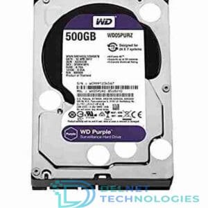 Buy a 500GB surveillance hard disk for CCTV DVR and NVR systems. Reliable storage for security camera video recordings in homes and businesses